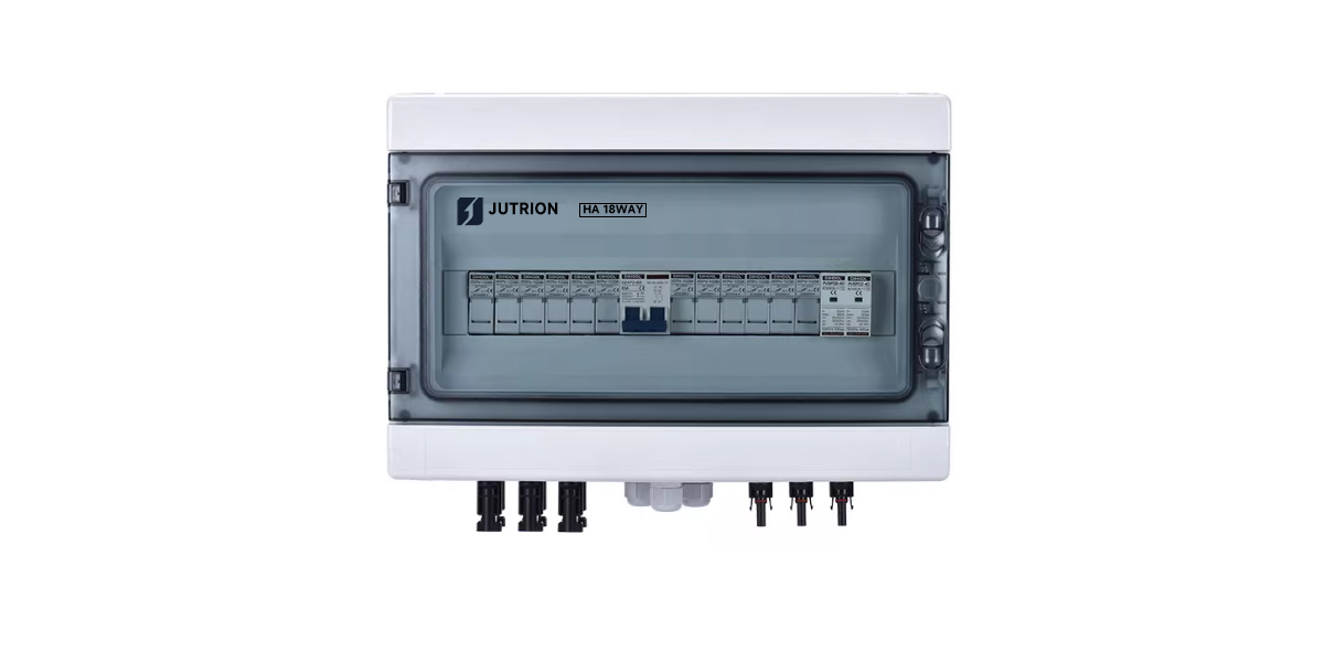 Solar PV Combiner Box with Fuse, MCB & SPD Protection
