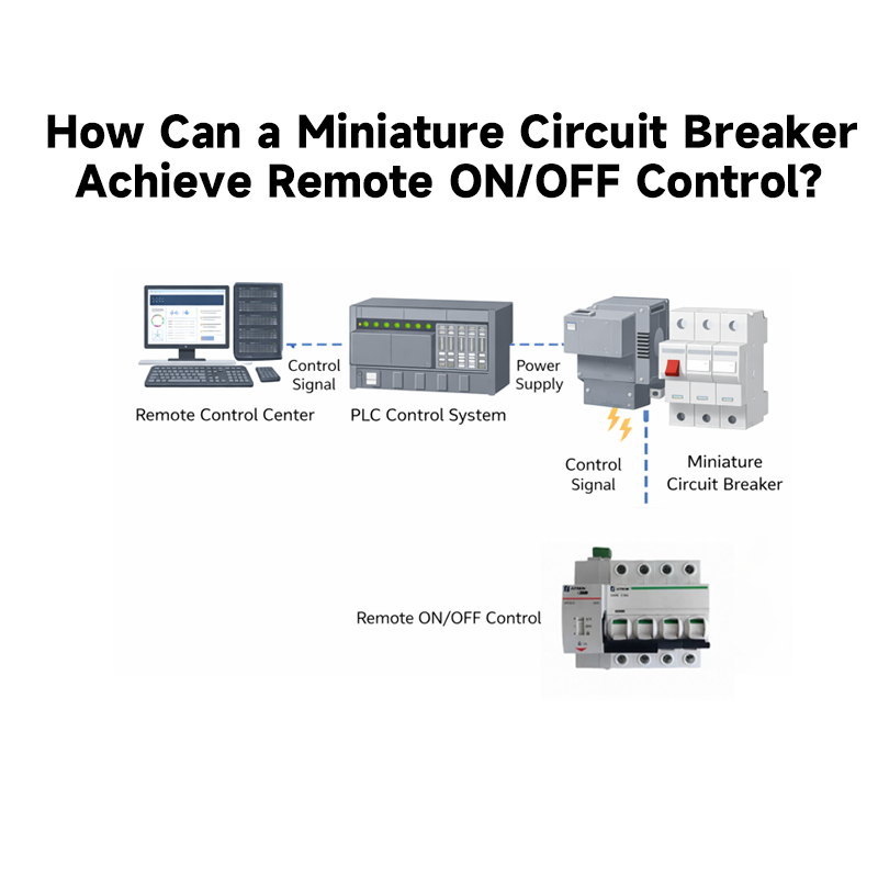 How Can a Miniature Circuit Breaker Achieve Remote ON/OFF Control?