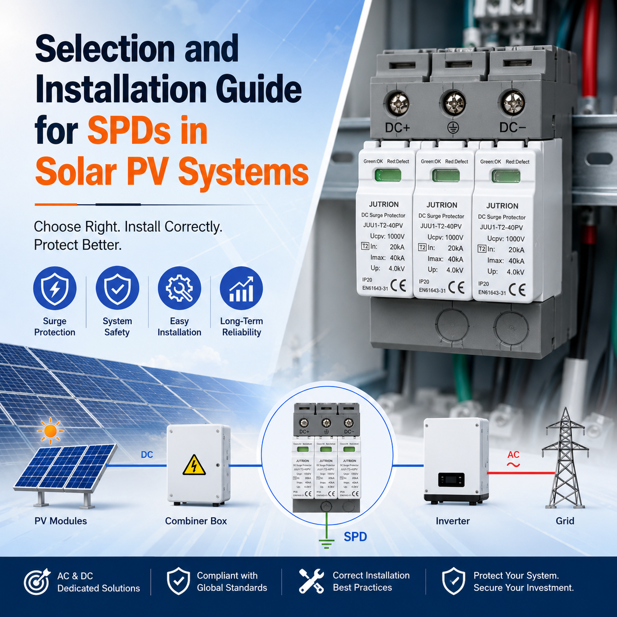 Selection and Installation Guide for SPDs in Solar PV Systems